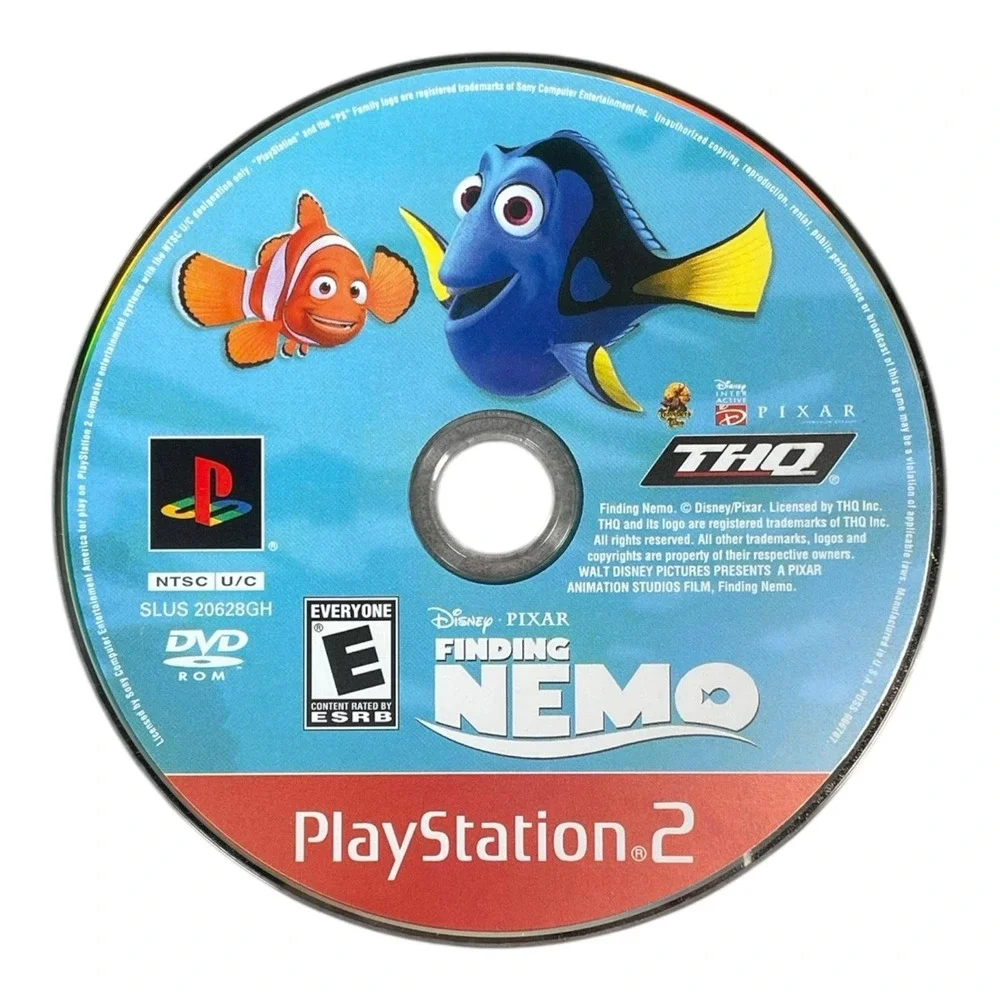 Disney/Pixar Finding Nemo Sony PlayStation 2 Video Game
